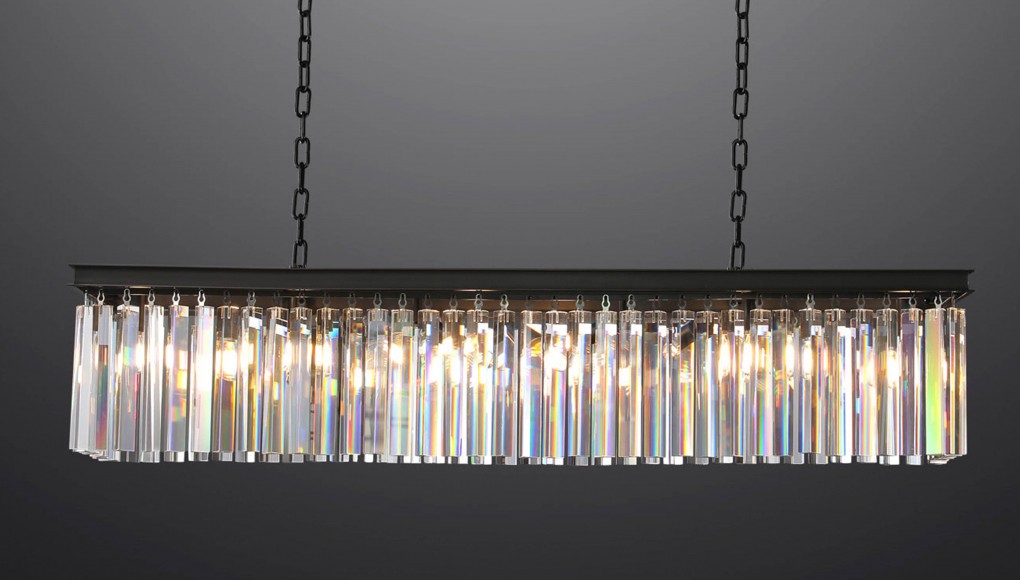 Rhys Rectangular Chandelier: Elevate Your Space with a Touch of Modern Elegance
